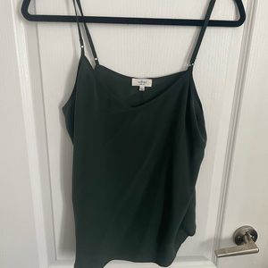 Aritzia Wilfred silk tank top